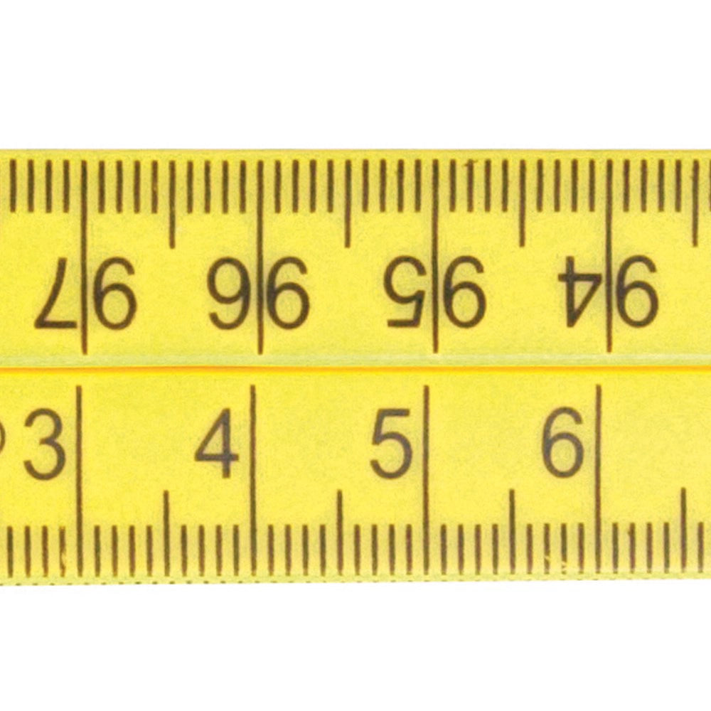 METRO PIEGHEVOLE RIGHELLO IN PLASTICA 1mt SILVERLINE 733241