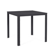 Tavolo da Esterno Quadrato Nero Sarita 78x78 cm Bizzotto