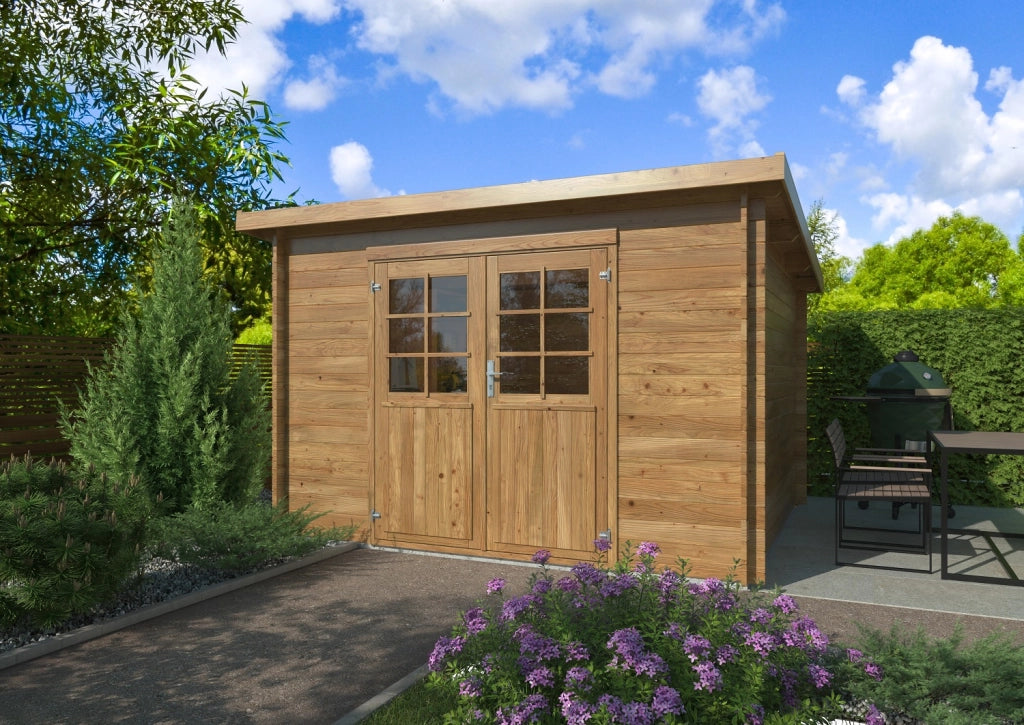 Casetta in legno impregnato Lola A 322x292 cm