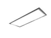 Cappa a soffitto da incasso FLEXIA -  cm 120X60 - Inox - 800 m3/h