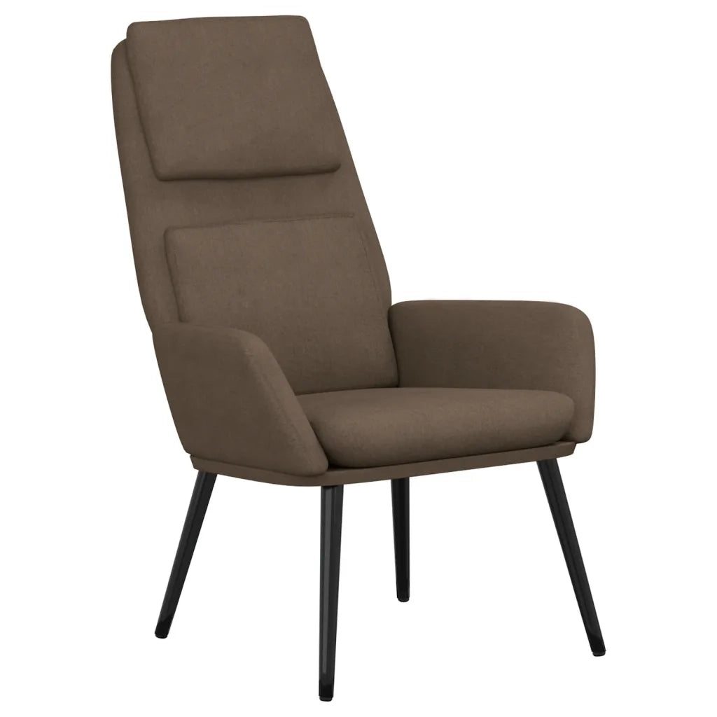 Sedia Relax Tortora in Tessuto 341321