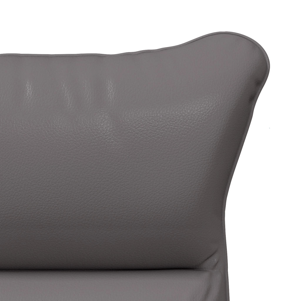 Poltrona Rilassante Grey in Pelle Sintetica