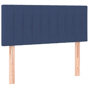 Testiera | Testata Blu 90x5x78/88 cm in Tessuto