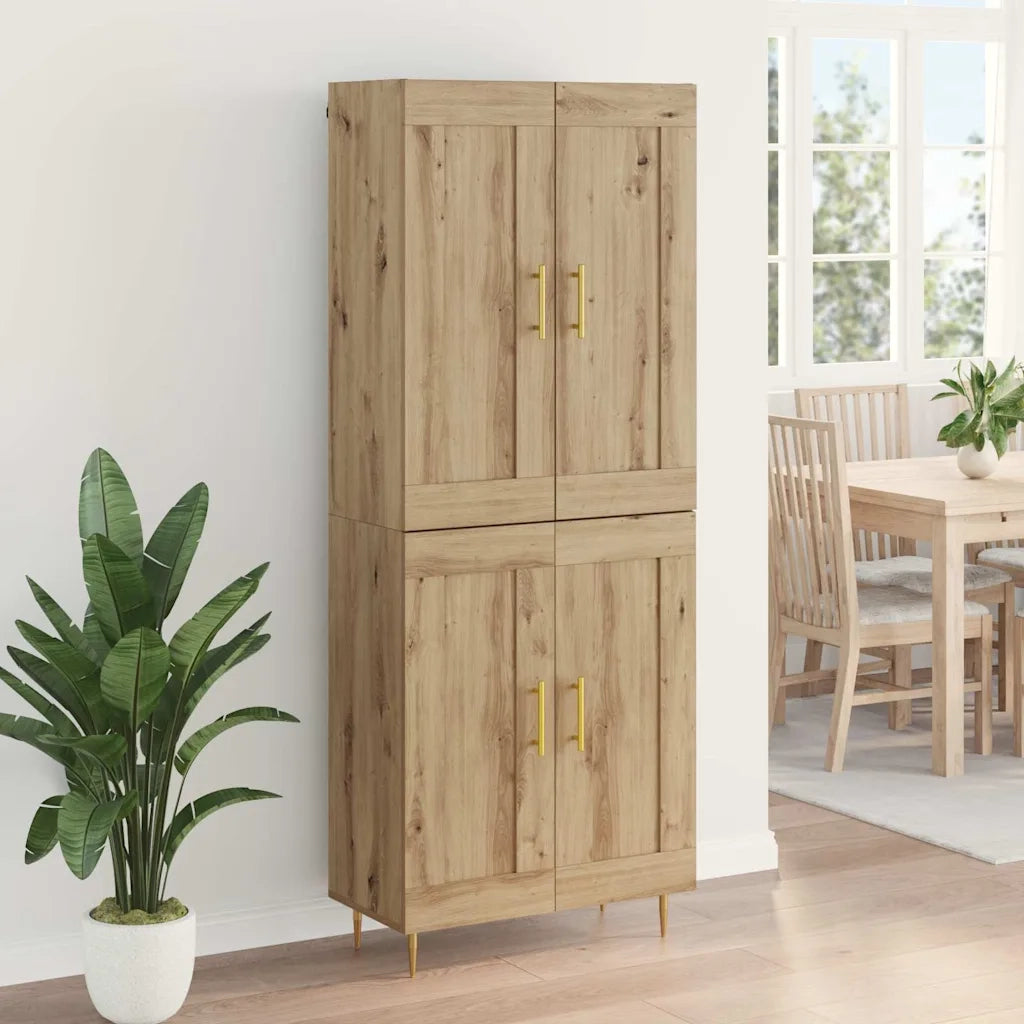 Credenza Rovere artigianale 69,5 x 34 x 180 cm