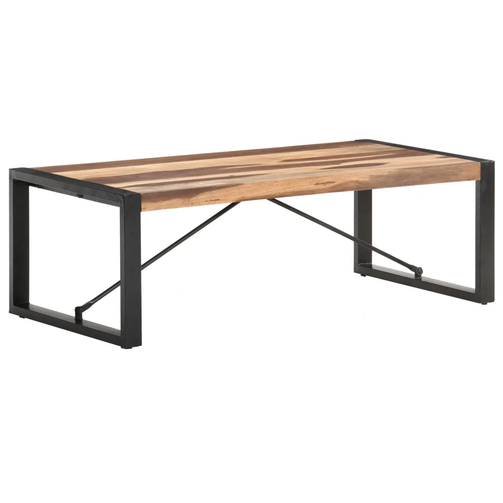 Tavolino da Salotto 120x60x40cm in Legno Massello 321537