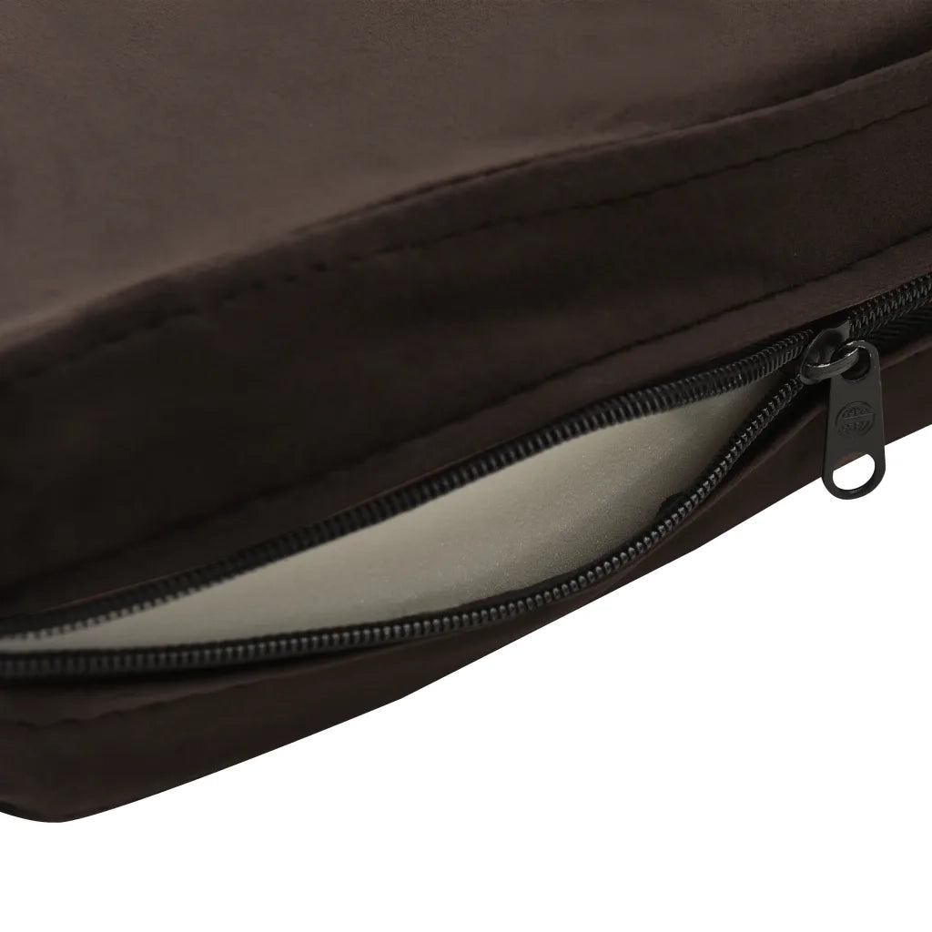 Divano per Cani Marrone 81x43x31 cm in Peluche e Similpelle CFW8658514
