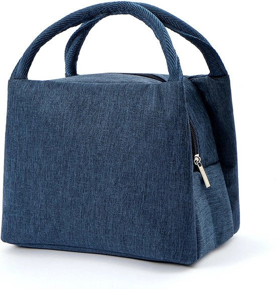 Tas di isolamento termico per picnic - 22,5 x 18 x 16 cm - 6,5 L - Tas di isolamento termico con manico a cinturino - per uso lavorativo, outdoor, scuola, viaggi