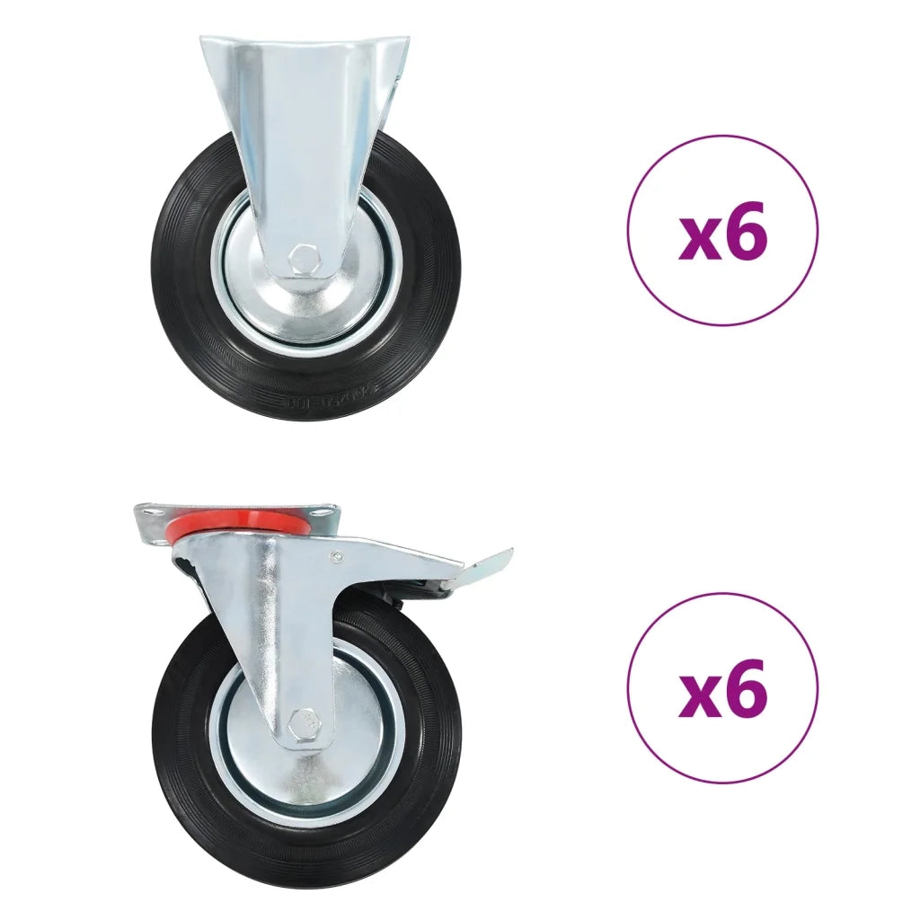 Rotelle 12 pz 200 mm cod mxl 77905