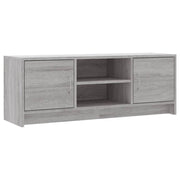 Mobile TV multimediale mensola TV credenza TV sala da pranzo soggiorno camera da letto Sonoma 102 x 30 x 37,5 cm legno ingegnerizzato grigio 02_0028347