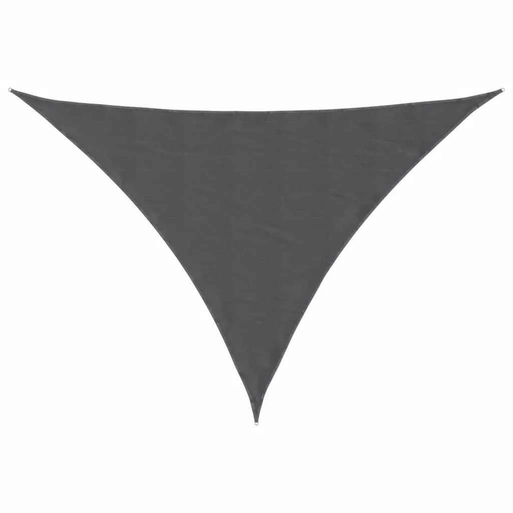 Parasole a vela | Telo Ombra | Vela da ombra Oxford Triangolare 3,5x3,5x4,9 m Antracite