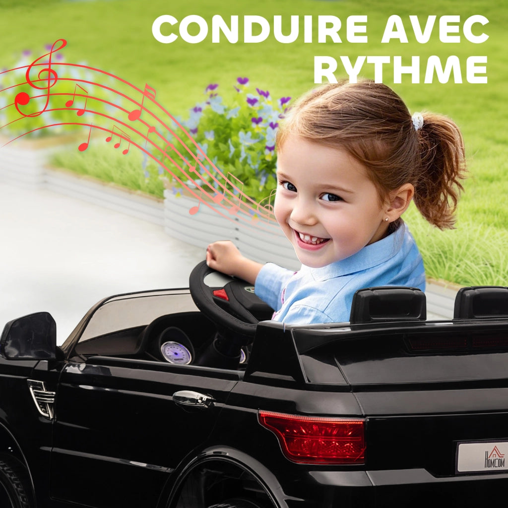 Auto elettrica per bambini 12V ¨C Minimal ¨C 110x68x52cm nero