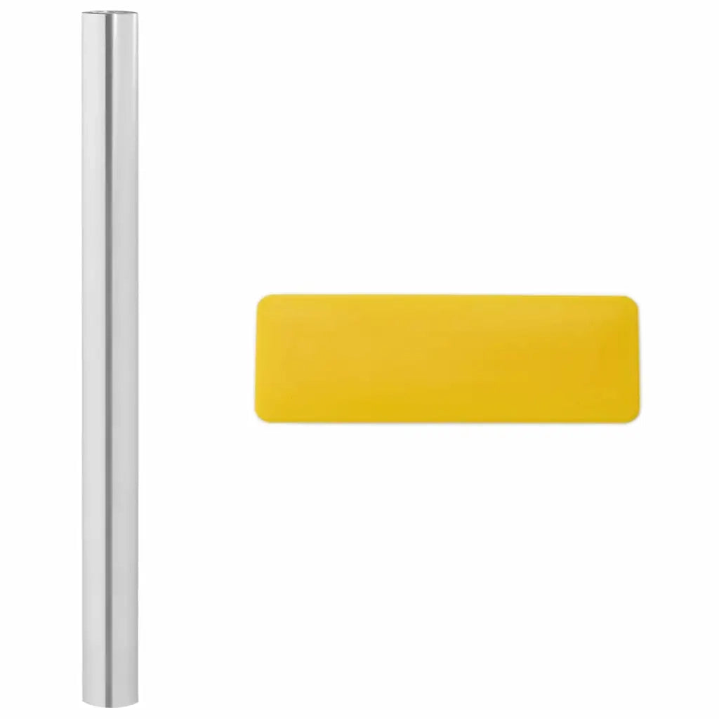Adesivo per Mobili Argento 90 x 500 cm Plastica CFW7332049
