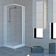 Box doccia Acquario 70x70 cm a 2 ante apertura centrale