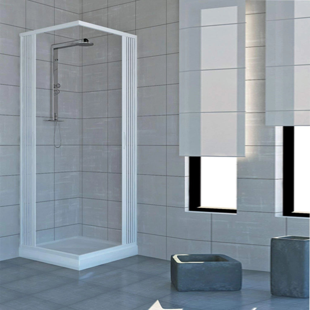 Box doccia Acquario 70x70 cm a 2 ante apertura centrale