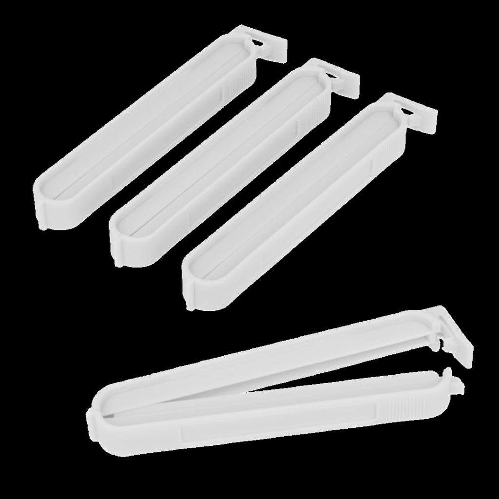 Set 4 Clip Chiudi Sacchetto In Plastica Pp Cm 10 - Metaltex