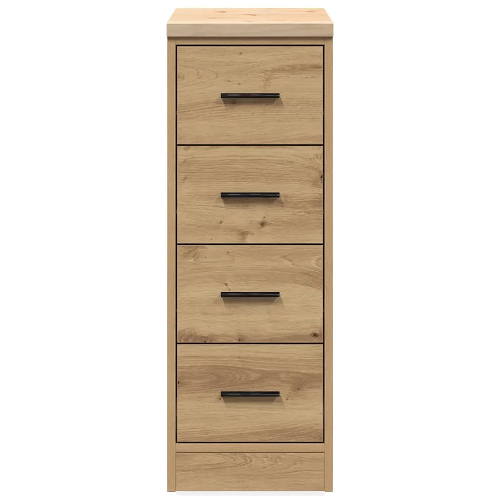 Armadietto per Garage in Rovere Artigianale 30x51x85 cm