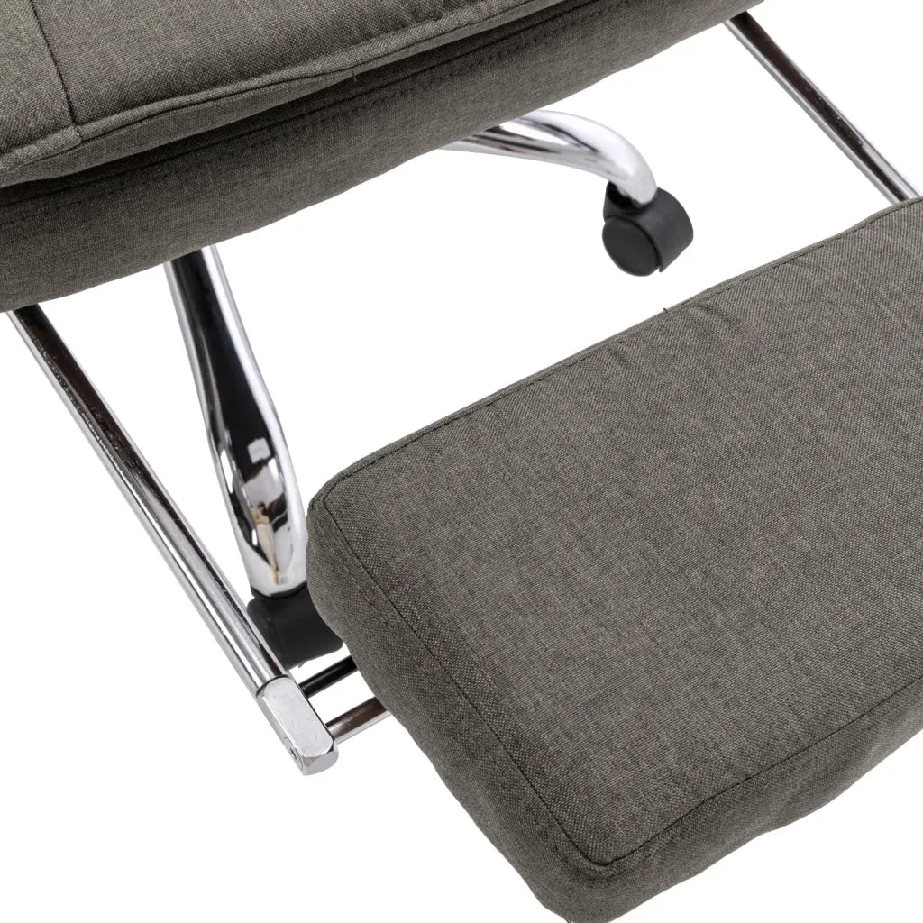Sedia da Ufficio Grigia in Tessuto cod mxl 12625