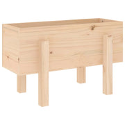 Fioriera | Cassetta per fiori | Vaso da Giardino 62x30x38 cm in Legno Massello di Pino