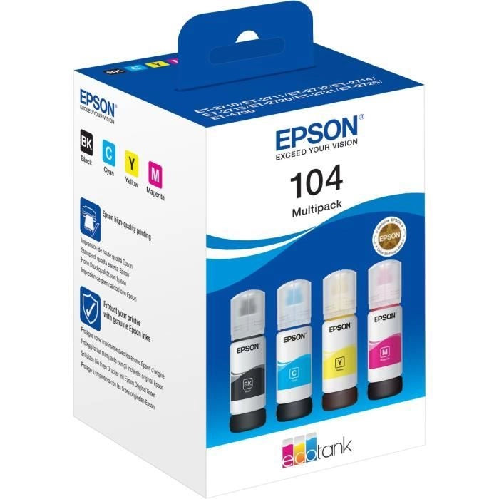 Multipack 4 colori EcoTank 104