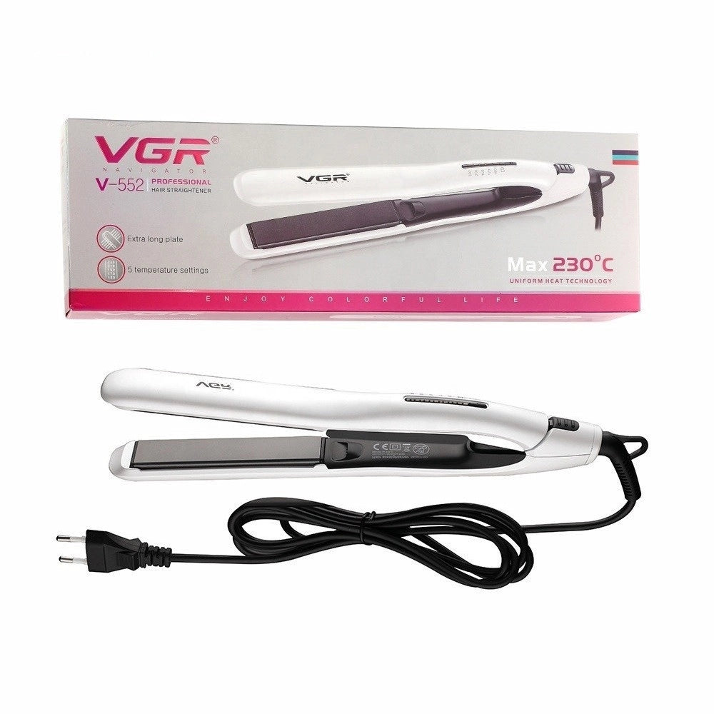 Trade Shop - Piastra Capelli Lisci 50w Professionale Rivestita In Ceramica Display Lcd V-552 -