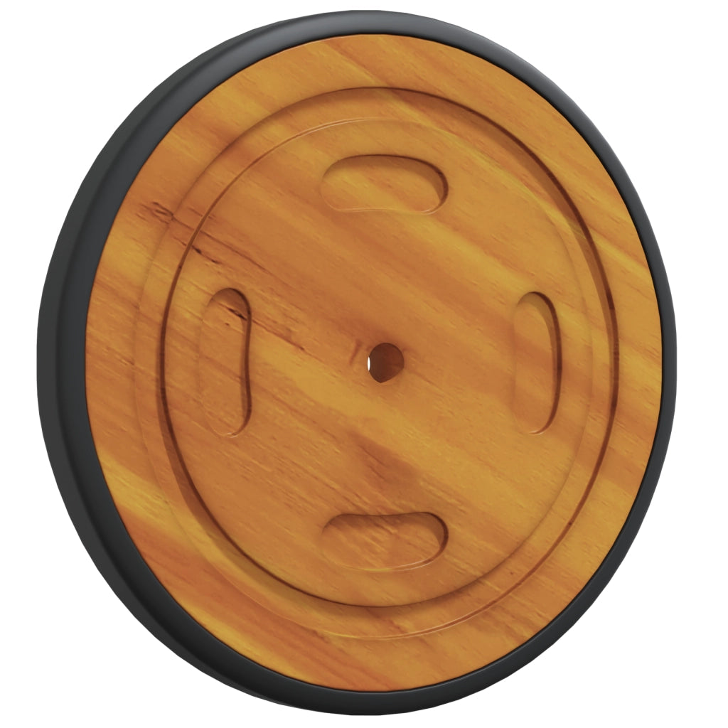 Ruote di Ricambio per Lettini Solari 2 pz 20.5 cm in Legno Massello di Acacia