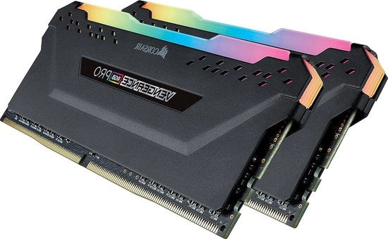 Set di Memoria DDR4 16GB 3000MHz C15 XMP 2.0 con Illuminazione RGB Enthusiasta - Nero