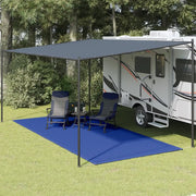 Tappeto da Tenda 250x500 cm Blu 310725