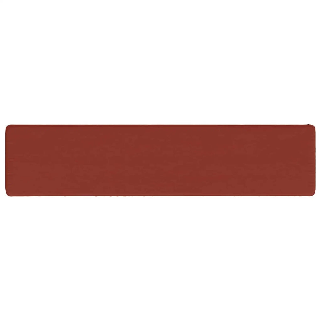 Cuscini per Panchina a 2 Pezzi VUGHT 2 pz 100% Poliestere Rosso 951475
