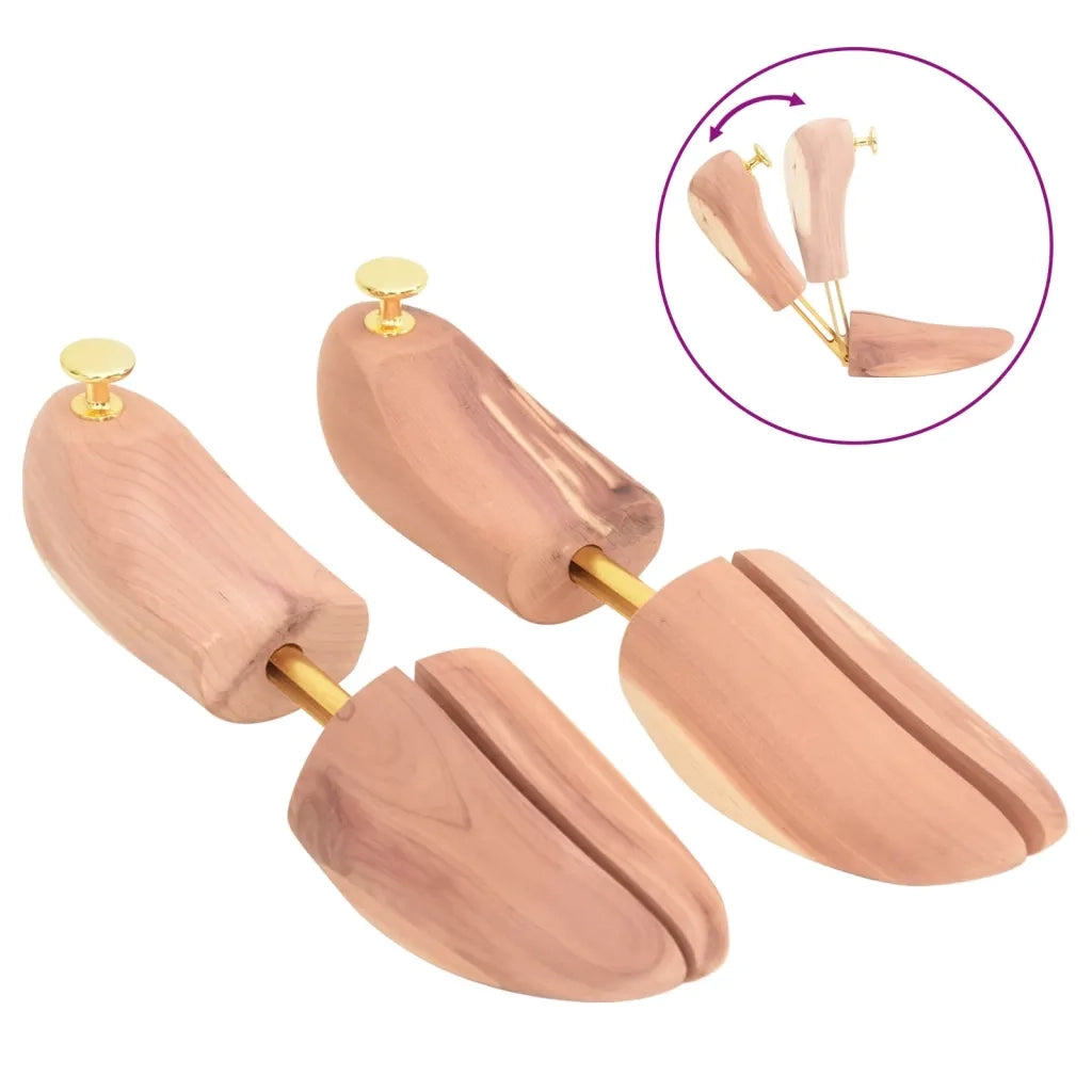 Allarga Scarpe con Calzascarpe EU 42-43,5 Legno Massello Cedro 155242