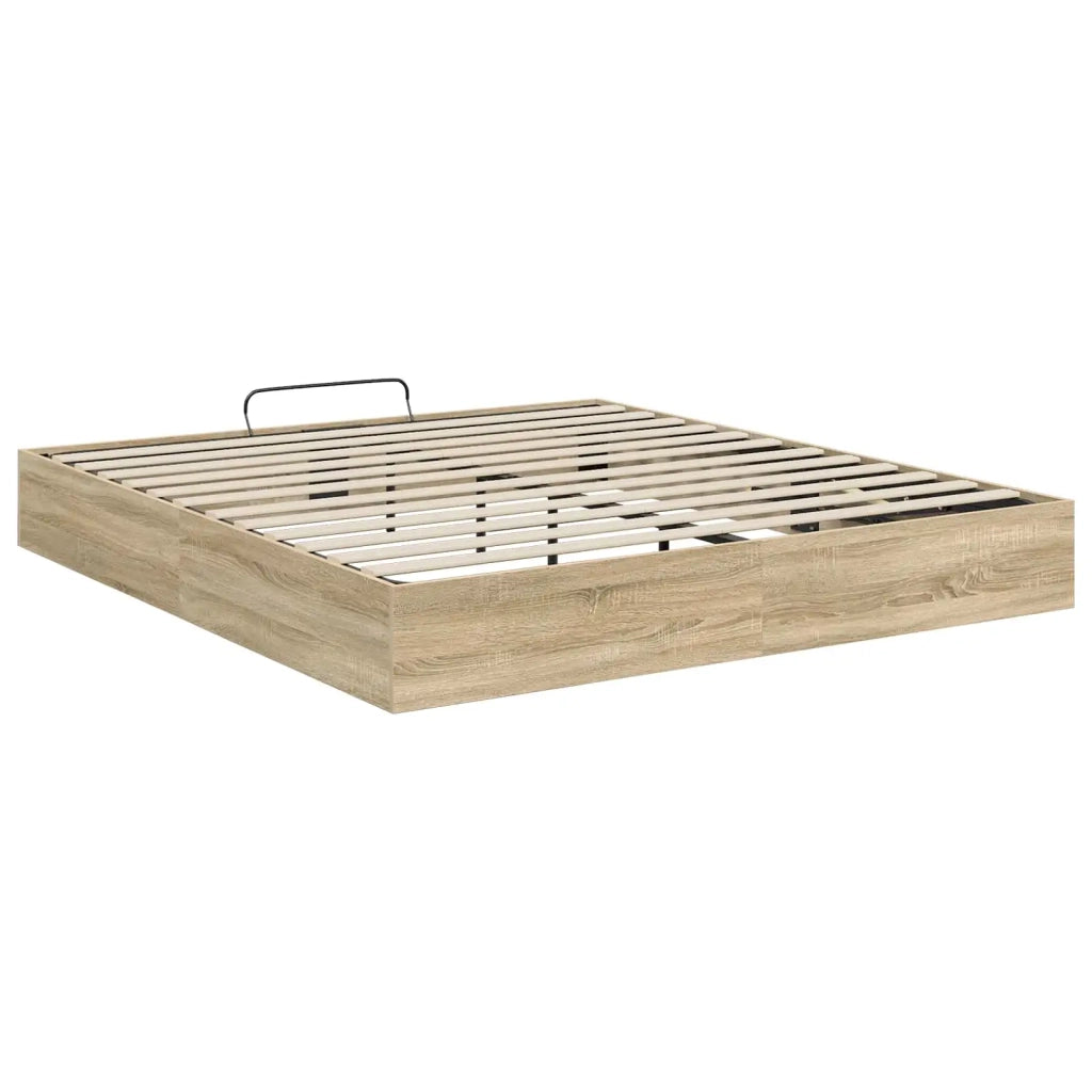 Letto ottomano Rovere Sonoma 193 x 120 x 25 cm Truciolare