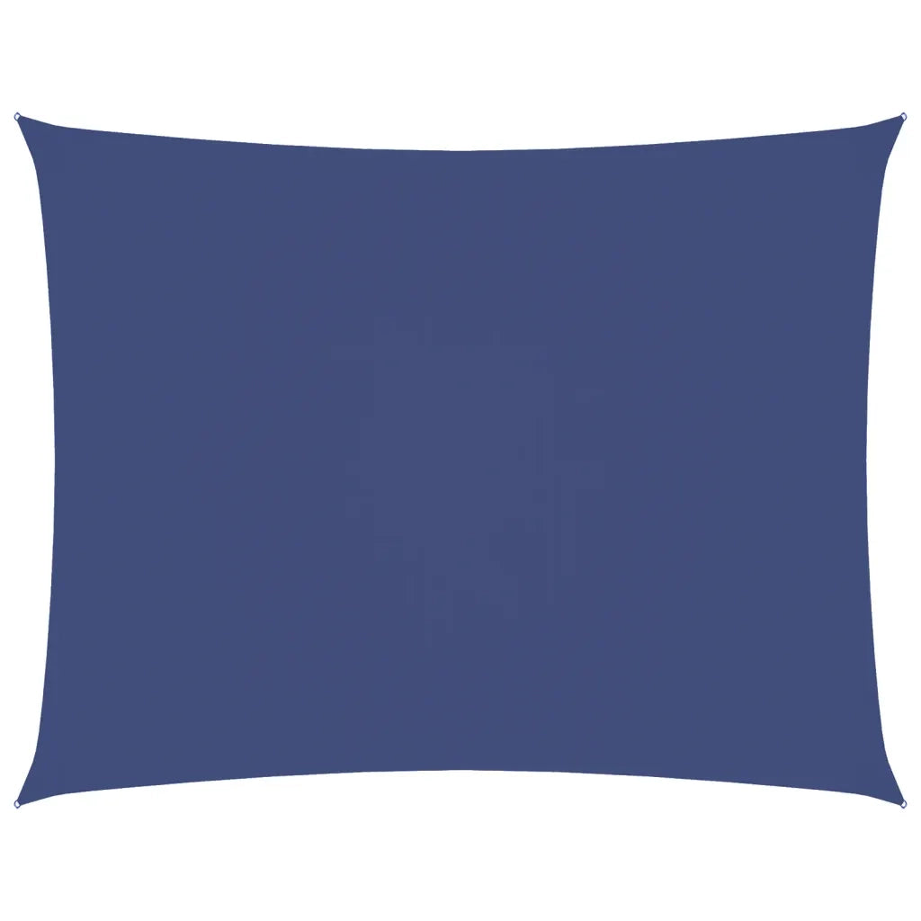 Parasole a Vela Oxford Rettangolare 2,5x3,5 m Blu 135536