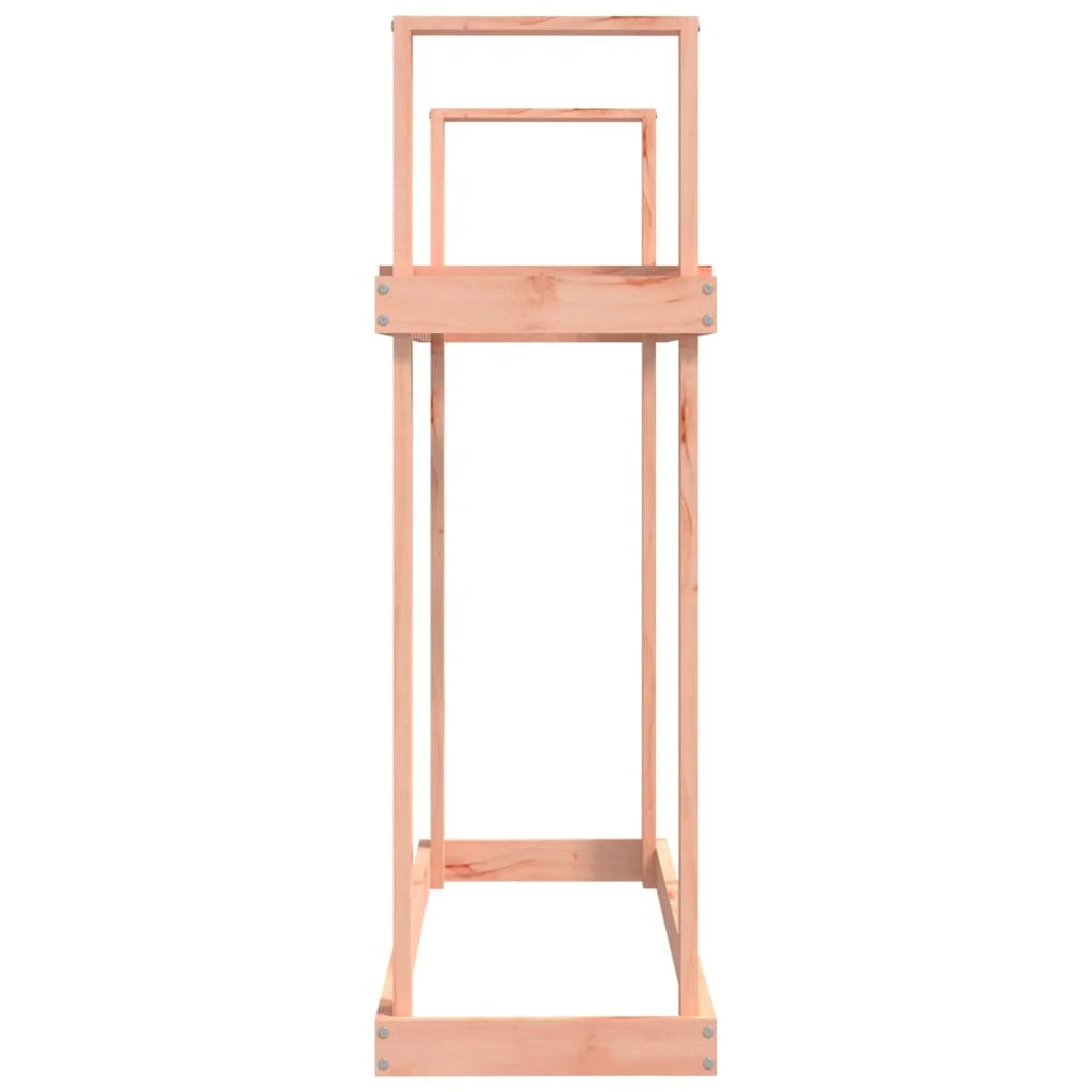 Portalegna porta-legna organizer portaoggetti 110 x 35 x 108,5 cm legno di abete Douglas naturale 02_0045118