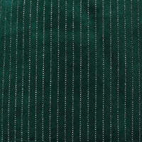 Copri base albero tessuto verde e argento tondo cm Ø56xh25