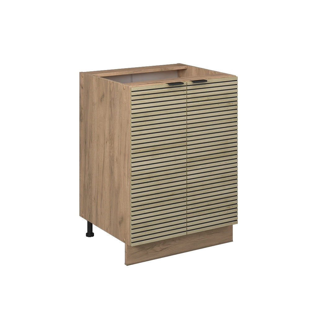 Vicco Base per cucina Pannello in quercia 60 cm senza piano di lavoro