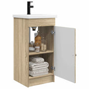 Mobile da bagno con Lavabo | Armadio Lavabo Rovere Sonoma 42 x 40 x 84,5 cm
