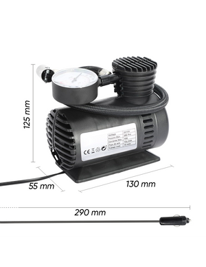 Mini Compressore Portatile 12V 250 PSI per Auto Camper