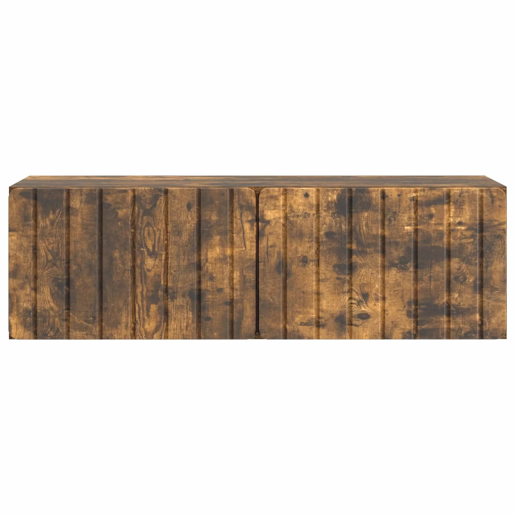 Mobile Porta TV da Muro Rovere Fumo 98 x 31 x 30 cm 898390