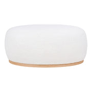 Pouf Manhattan, Bianco, Poliestere, 88,5x54,5x36 cm