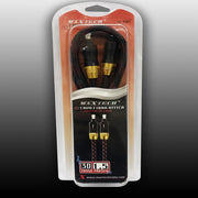Trade Shop - Cavo Fibra Ottica 1.5 Mt Connettore Placcato Oro Audio Digitale Fo-rt01 Maxtech -