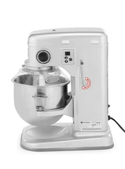 Miscelatore planetario, 230V/650W HENDI, Kitchen Line, 7L, Argento