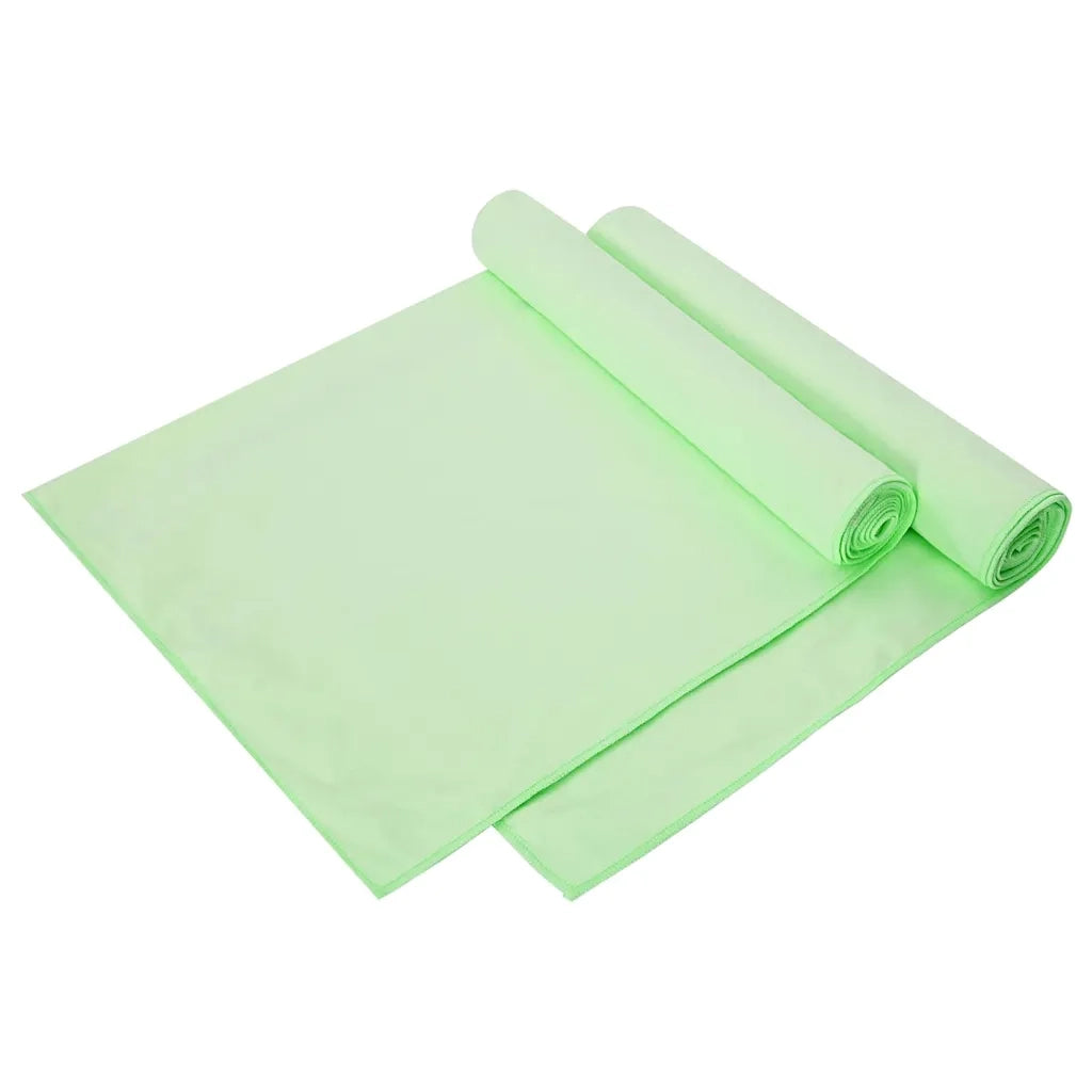 Asciugamani Sportivi 2 pcs Verde 140 x 70 cm 42011479