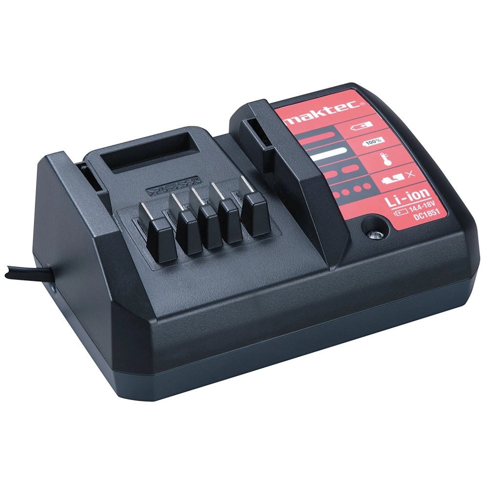 Trade Shop - Trapano A Batteria Con Percussione 18v Litio Maktec By Makita - Mt081e -