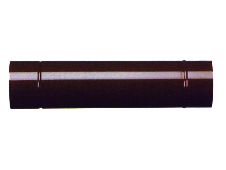 TUBO PORCELLANATO PER STUFE A LEGNA MARRONE LUCIDO  ø cm.13x25    SAVE