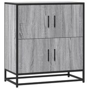 Credenza | Madia | Buffet da pranzo | Armadio da pranzo Grigio Sonoma 68x35x76 cm in Legno Multistrato