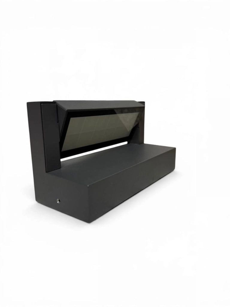 Lampada Applique Led da Muro Regolabile 21w CCT Nero da Esterno IP65