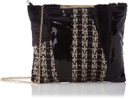Borsa a Mano Clutch Party Dames Nero