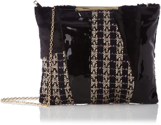 Borsa a Mano Clutch Party Dames Nero