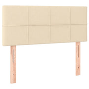Testiera | Testata Crema 90x5x78/88 cm in Tessuto