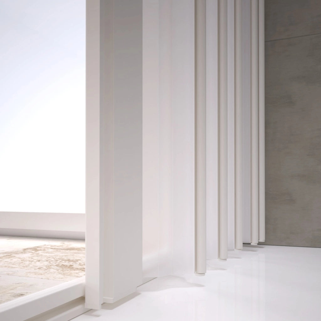 Box doccia angolare pvc a soffietto 110x110 h 185 mod. Nova Kit Box