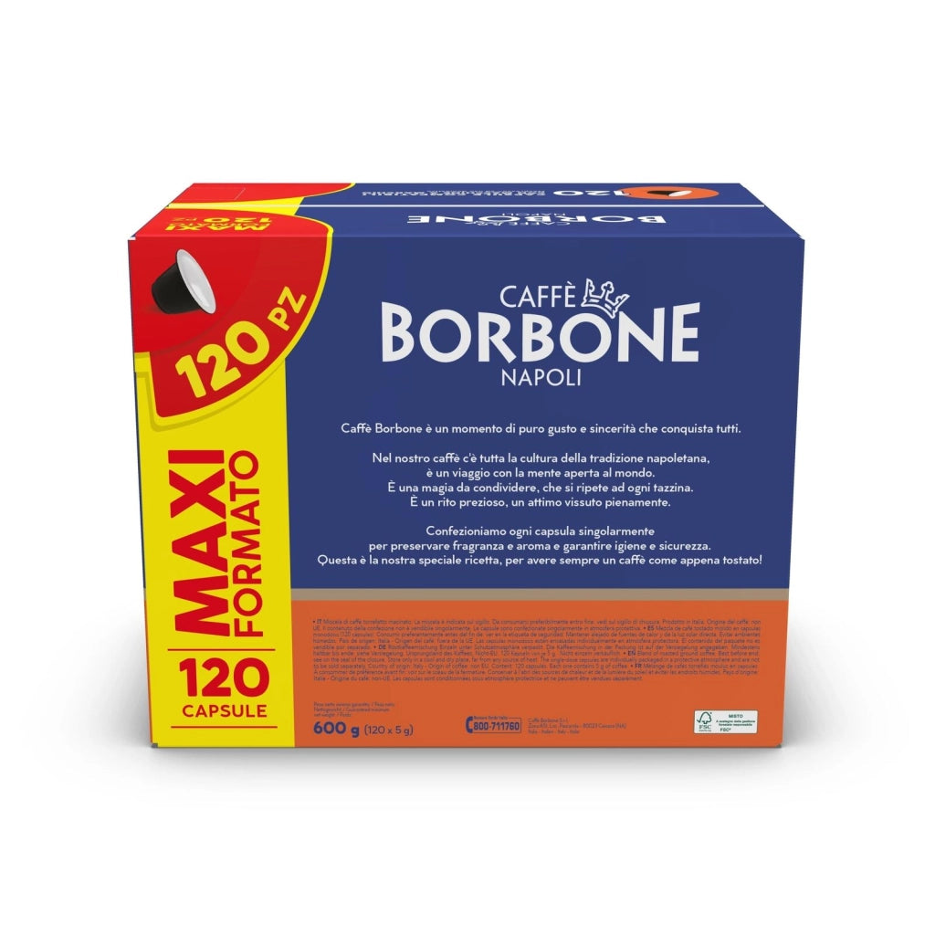 Caffè Borbone Capsule per Nespresso Miscela Decisa Capsule caffè 120 pz